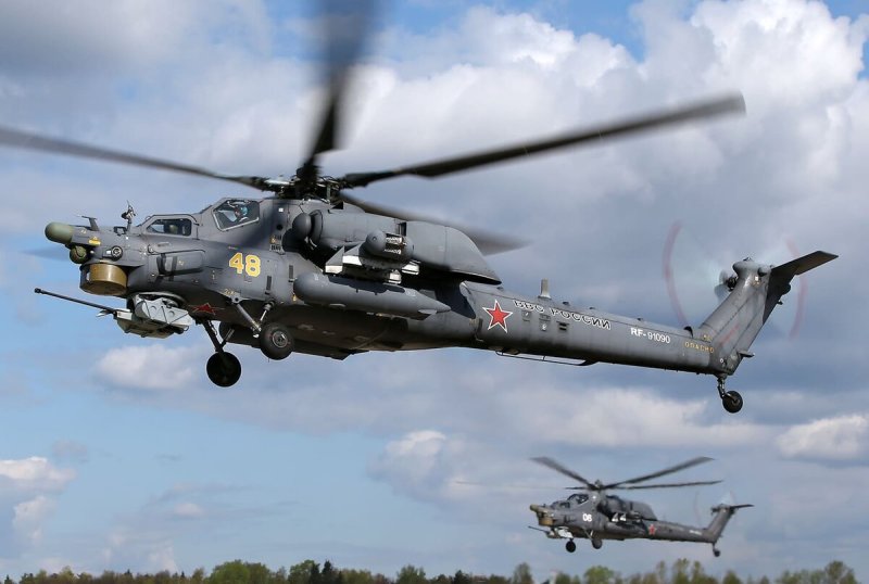 Вертолёт ми-28н ночной охотник