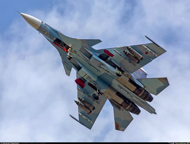 Истребитель Су-30см вооружение
