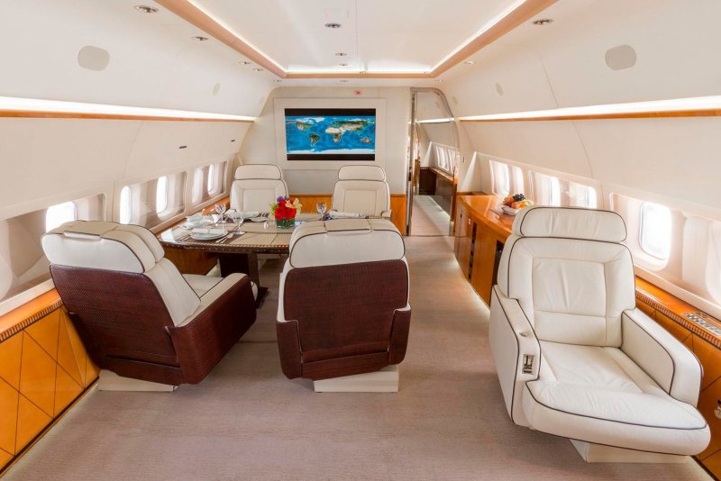 Boeing Business Jet (BBJ) салон