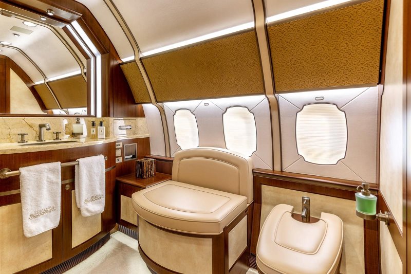Boeing Business Jet (BBJ) салон