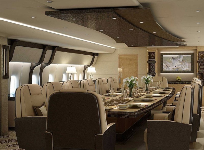 Частный самолёт Boeing 747-8 VIP
