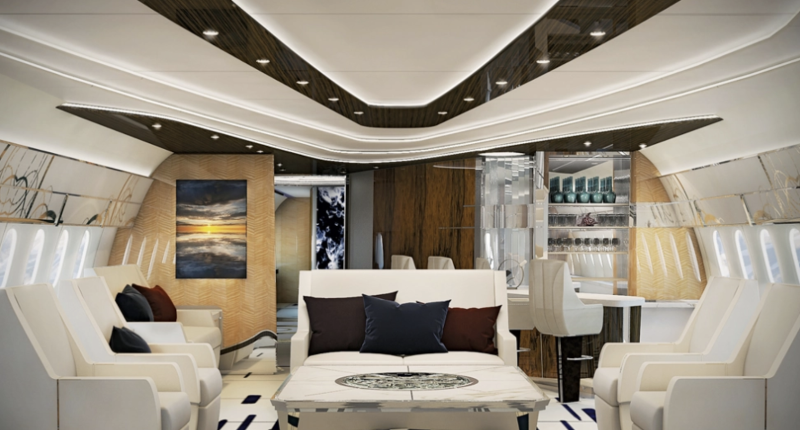 VIP самолет Boeing Business Jet(BBJ)