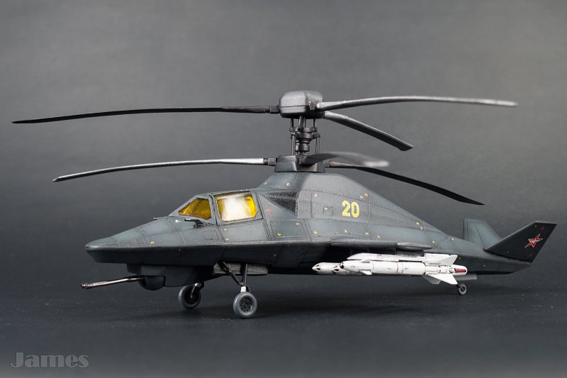 Вертолёт ка-58 чёрный призрак