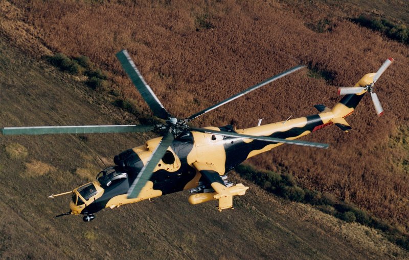 Ми-24 ВВС Алжира