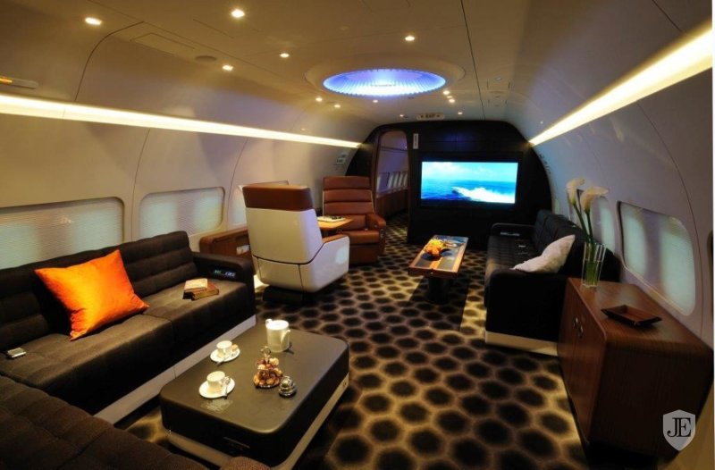 Boeing Business Jet (BBJ) салон