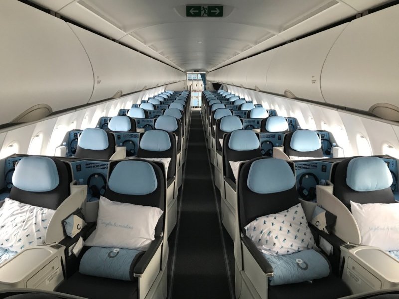 Airbus a321neo салон
