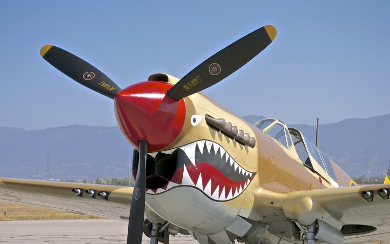 P-40 Warhawk на обои