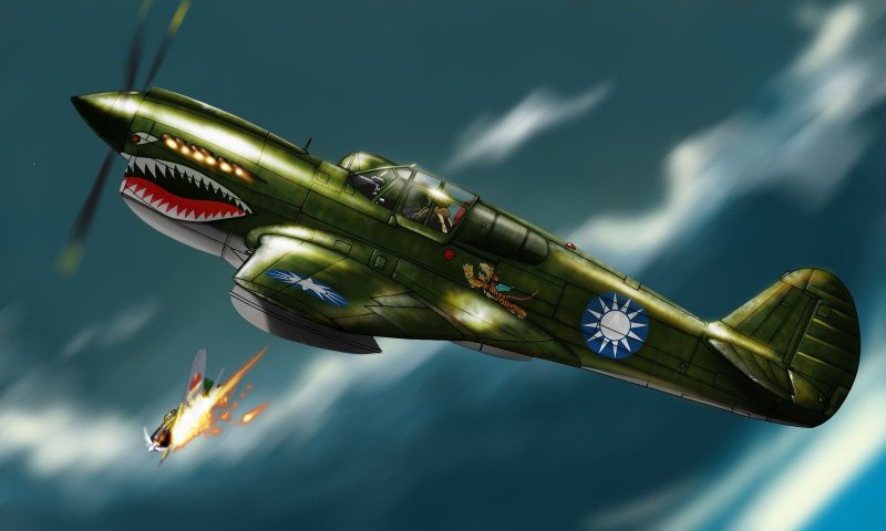 P-40 Warhawk арт