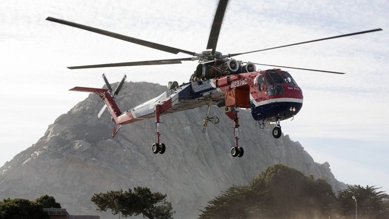 Вертолет Sikorsky s64