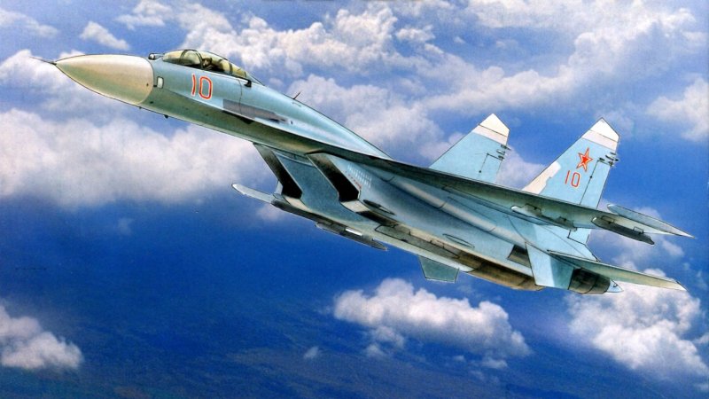 Советский истребитель Су 27