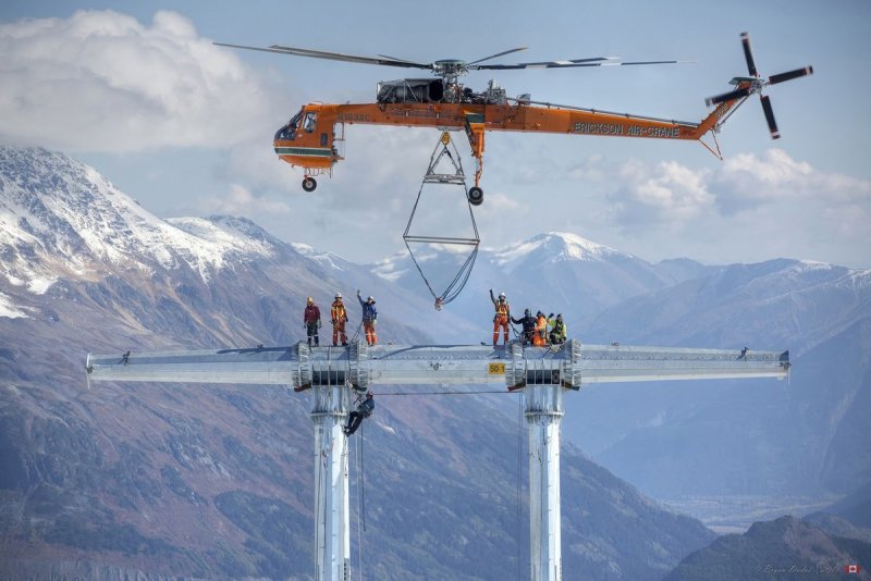 Вертолёт-кран Sikorsky s-64