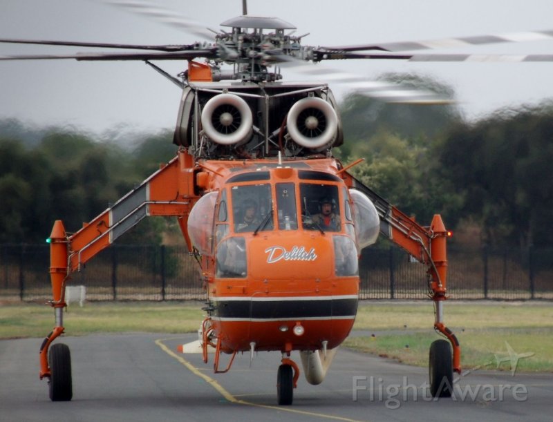 Sikorsky Ch-54 Tarhe кабина