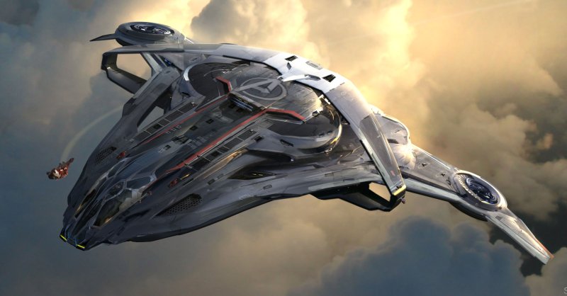 Корабль Quinjet Marvel