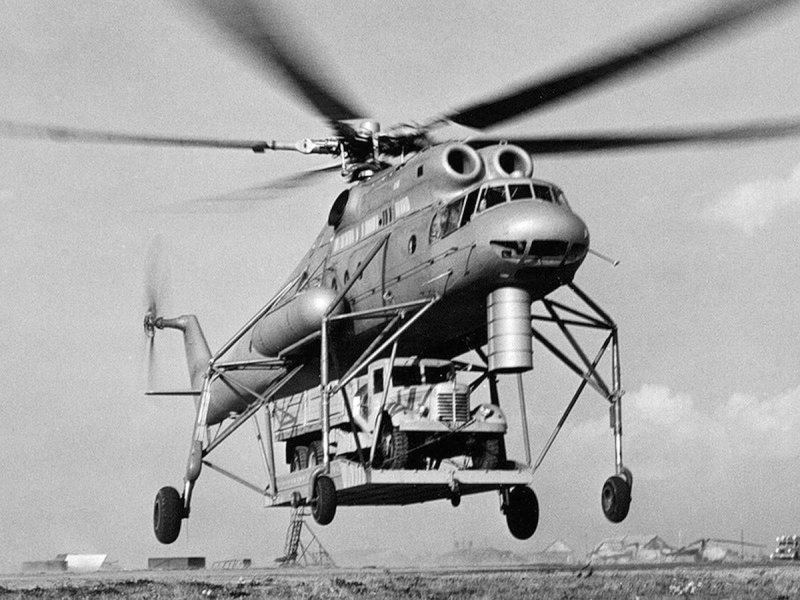 Грузовой вертолет ми 10
