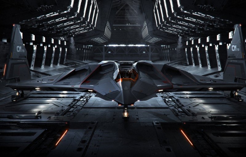 Стелс истребитель Star Citizen