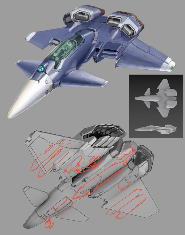 Космический истребитель t-85