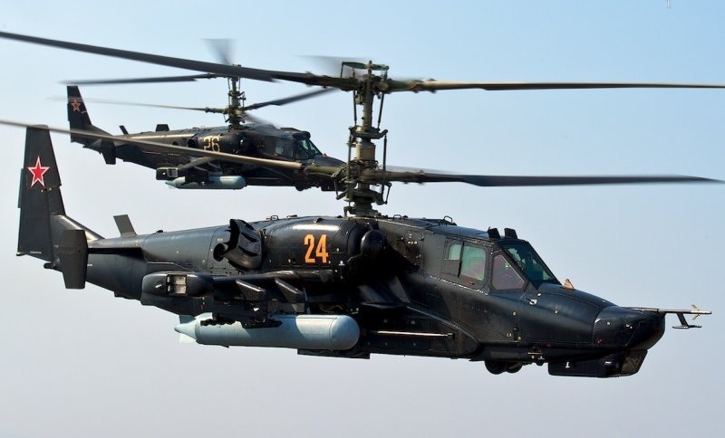 Вертолёт к 52 черная акула