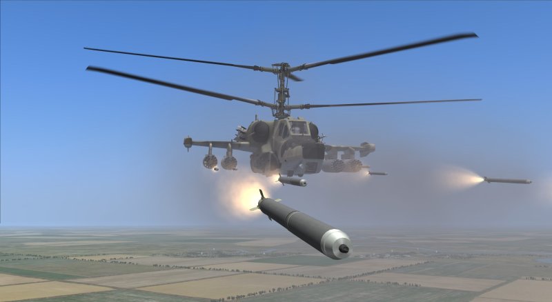 Ударный вертолет ка-50