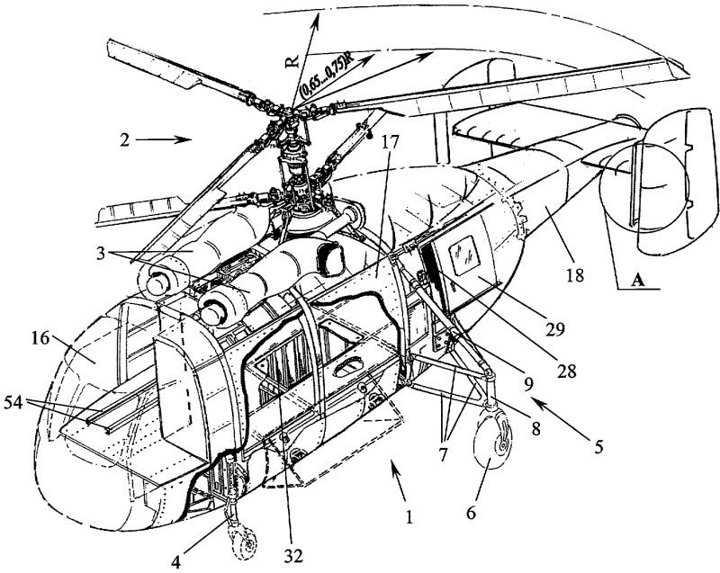 Конструкция фюзеляжа вертолета ми-8