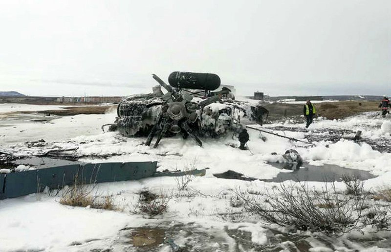 Катастрофа ми-8 в Анадыре