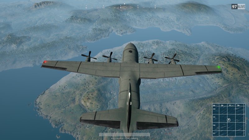 PUBG самолет