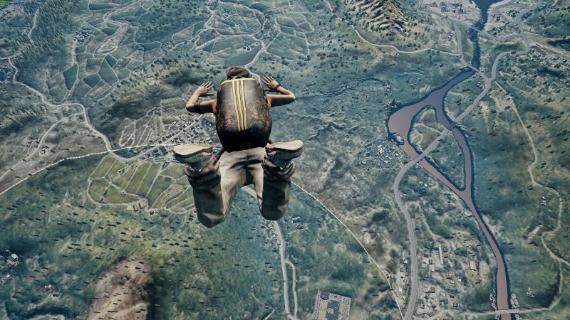 PUBG самолет