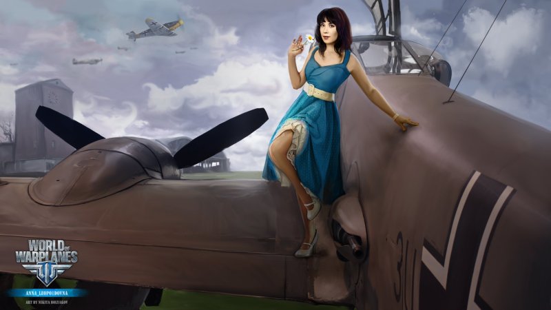 World of warplanes девушки