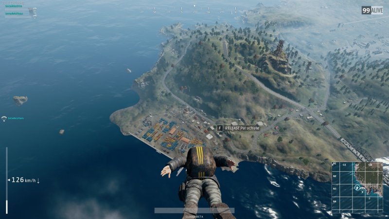 PUBG mobile самолет