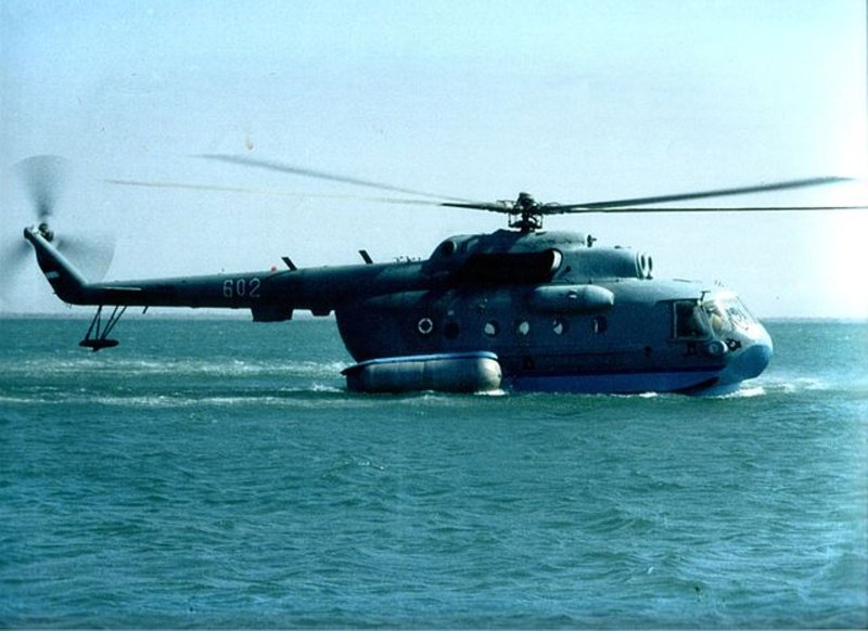 Вертолет-амфибия ми-14