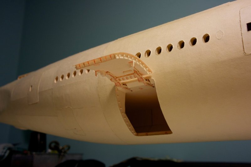 Бумажная модель самолета Боинг 777