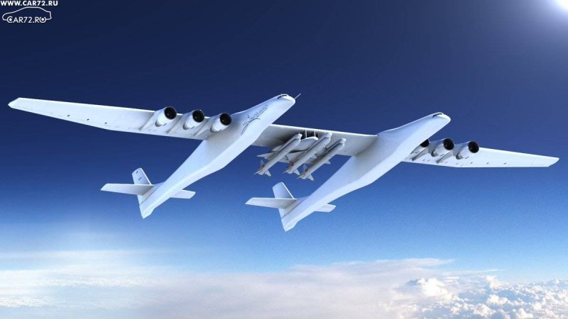 Двухфюзеляжный самолет Stratolaunch
