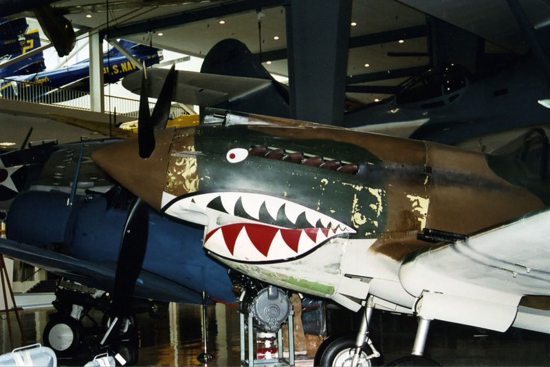 P-40 Tomahawk компоновка
