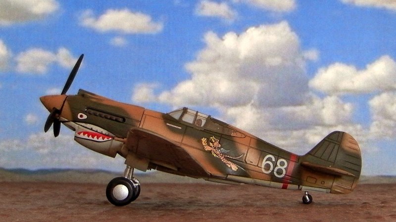 Curtiss p-40b Warhawk