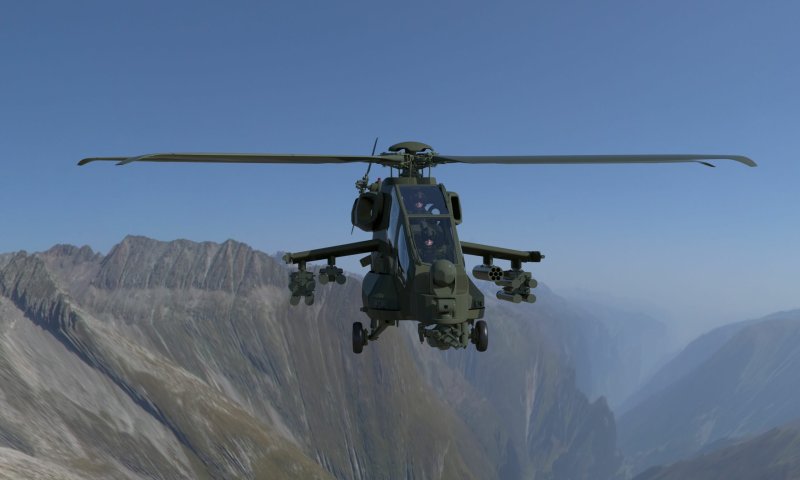 Aw249 Armed Helicopter