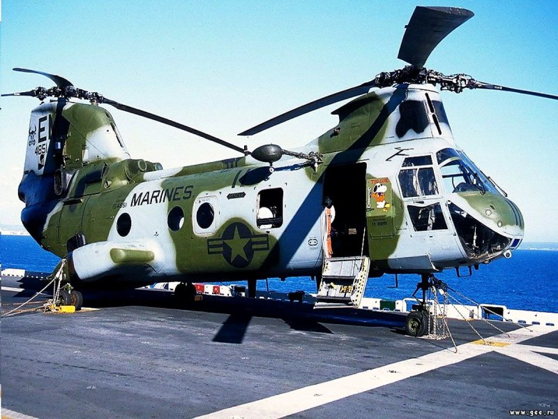 Боинг вертол Ch-46 си Найт