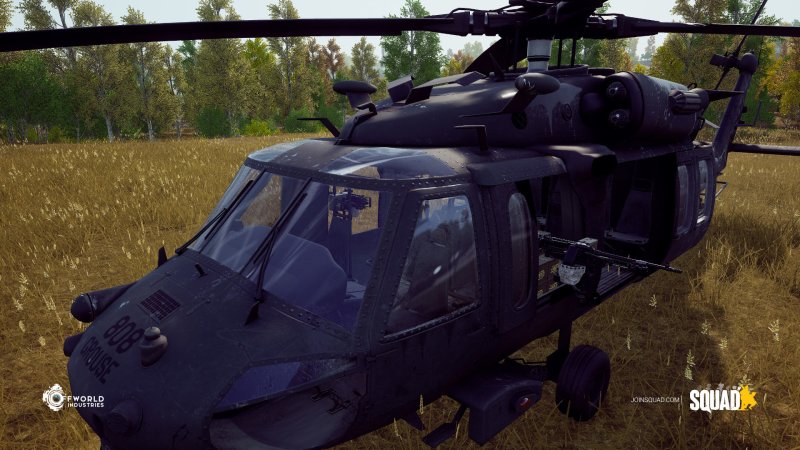 Игра Squad вертолёт ми24
