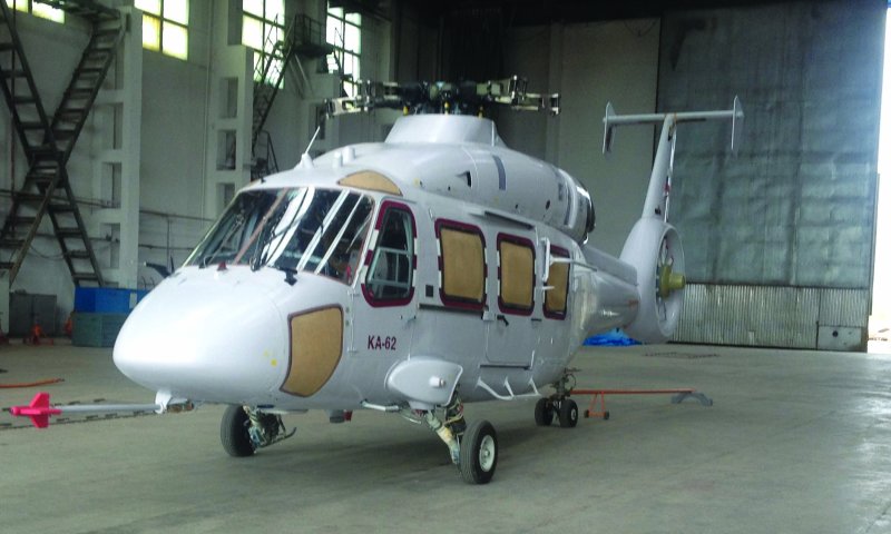 Гражданский вертолет ка-62