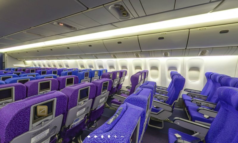 Боинг 777 салон
