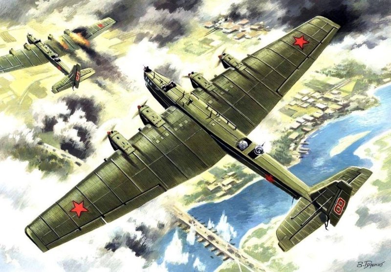 ТБ-3 бомбардировщик