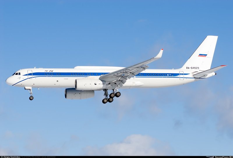 Ту 214 в Пулково