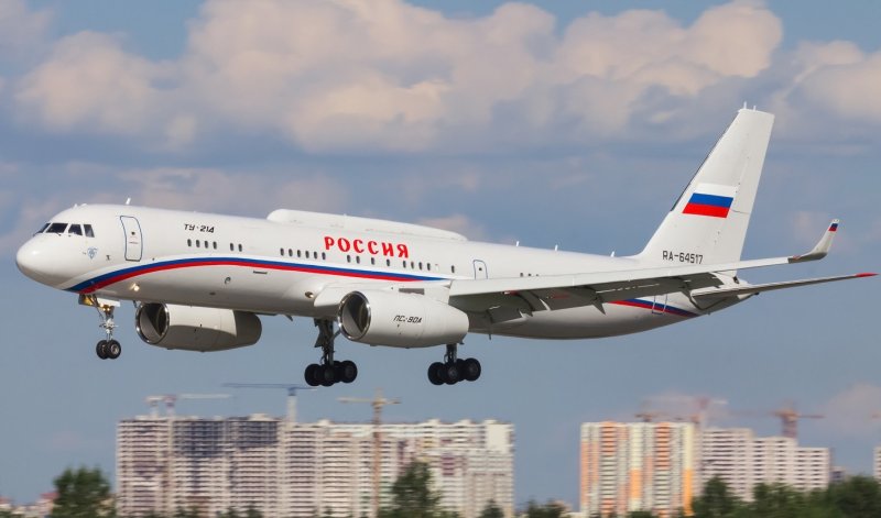 Ту-214 пассажирский