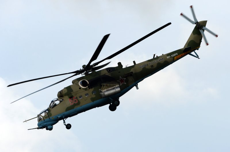 Ми35 вертолет Узбекистана