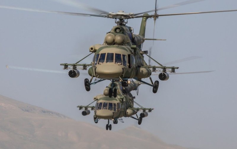 Ми-8 Афганистан вооружение