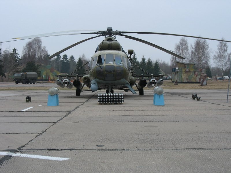 Ми 8 с вооружением