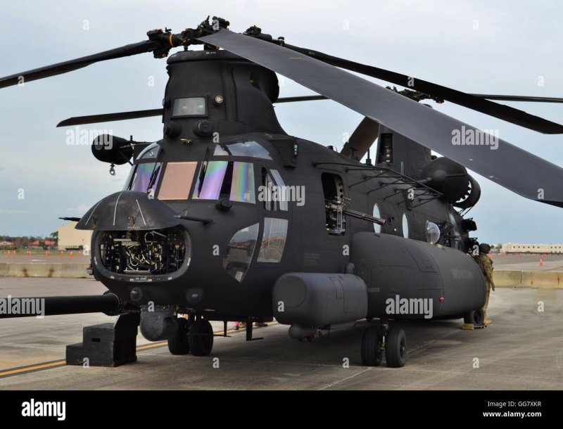 Ch-407 Chinook открытый рот