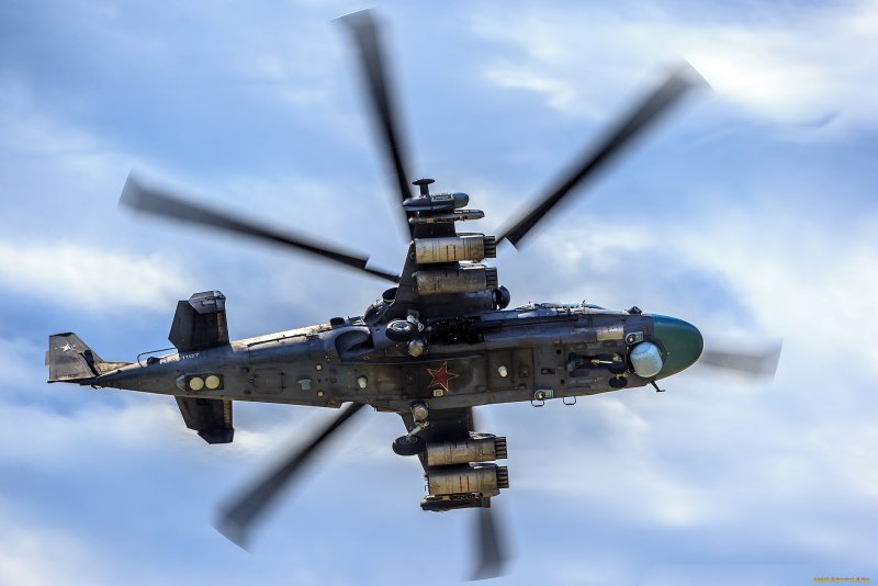 Ka52 вертолет