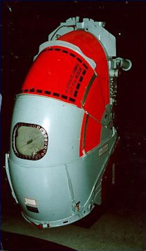 Спасательная капсула самолета b-58