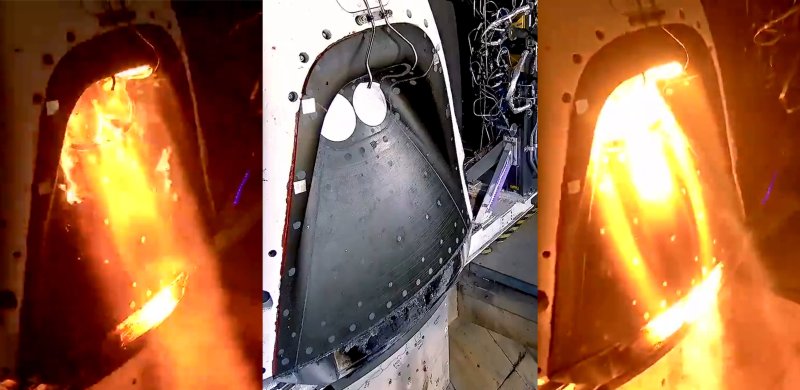 Спуск SPACEX Dragon