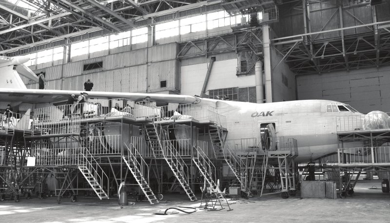 Авиастар ил76 в стапеле
