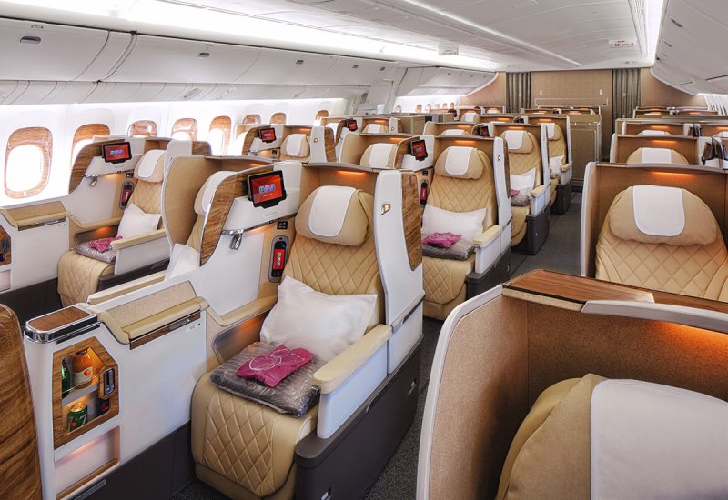 Эмирейтс Боинг 737-800 бизнес класс